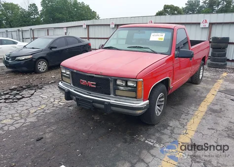1995 GMC Sierra C1500 from USA, damaged, VIN 1GTEC14Z2SZ561990